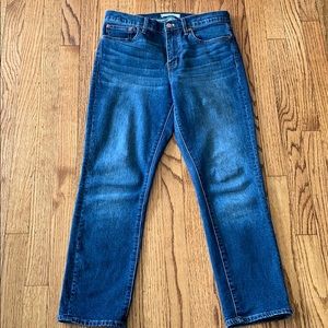 Madewell Cruiser straight jeans